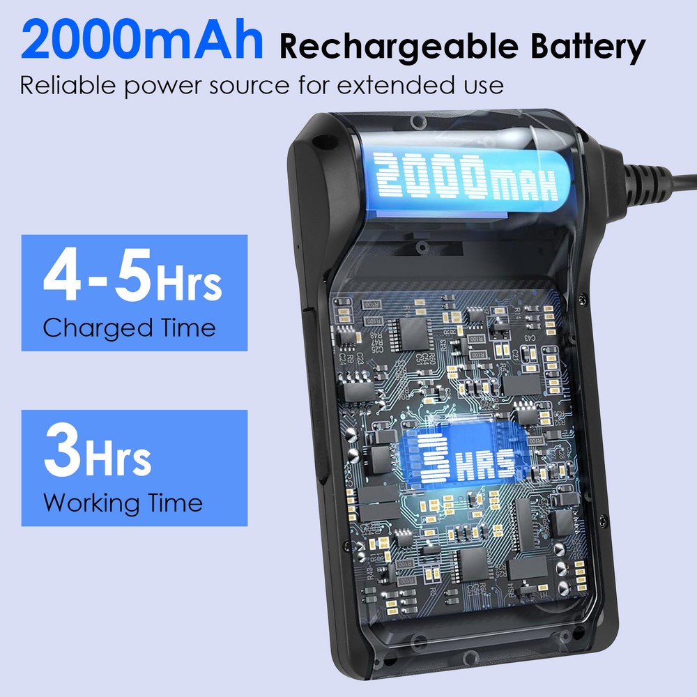 8 LED Adjustable Industrial Borescope Endoscope Camera w/16.4FT Semi-Rigid Cable