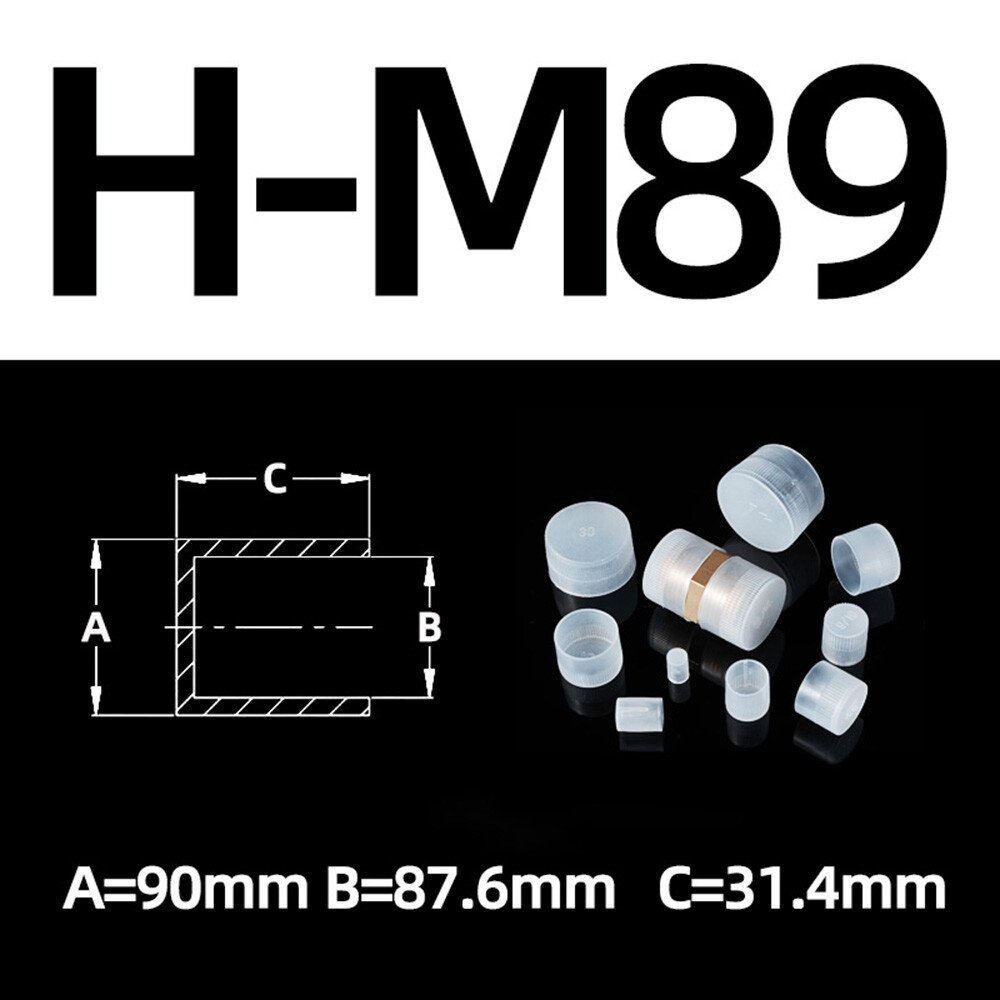 Plastic Protective Cover Screw Dust Cap Screw External Thread Protector Sleeve