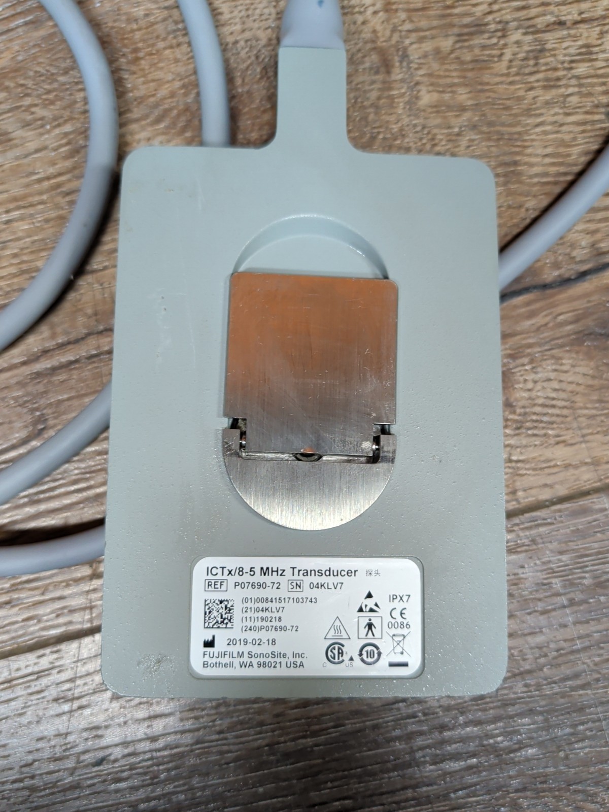 Sonosite ICTx/8-5 MHz Transvaginal Transducer P07690-72 *60 Day Warranty*