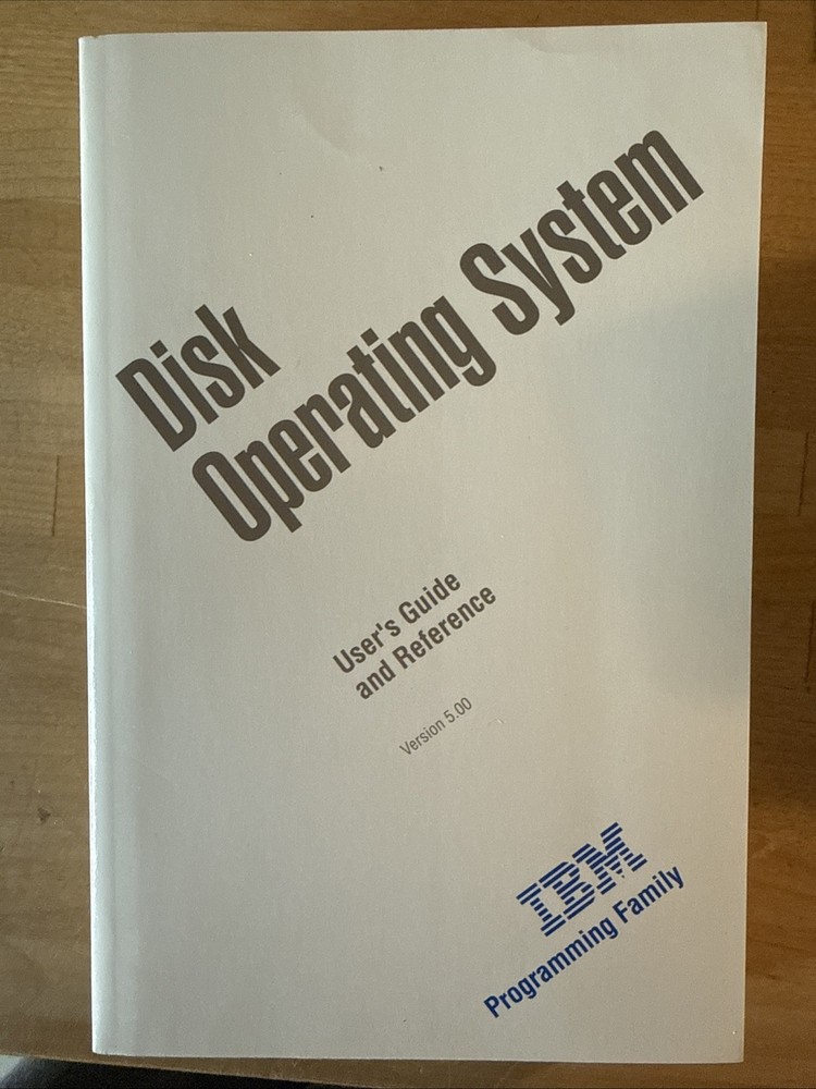 IBM DOS 5.0 Disk Operating System BASE 1992 Disketts & Booklets Pre Owned