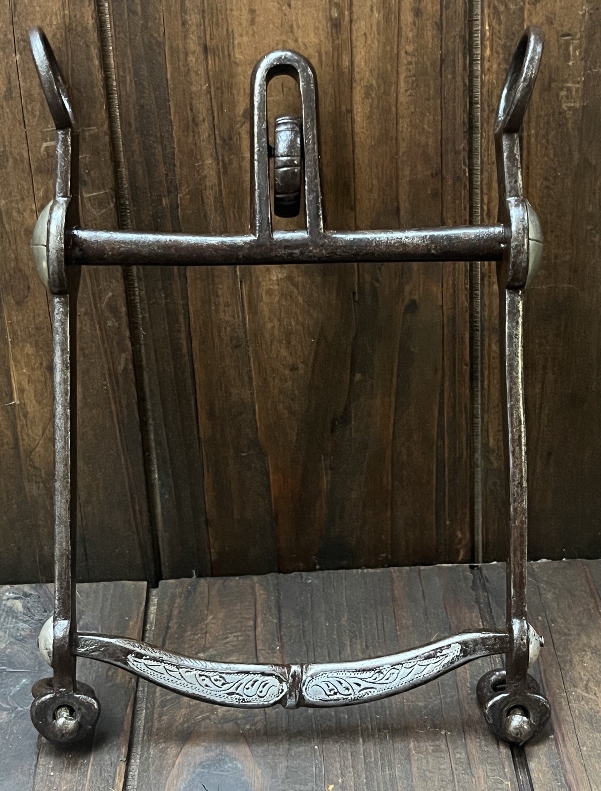 Las Cruces bit by Jose Tapia (1831-1902) of Los Angeles, California