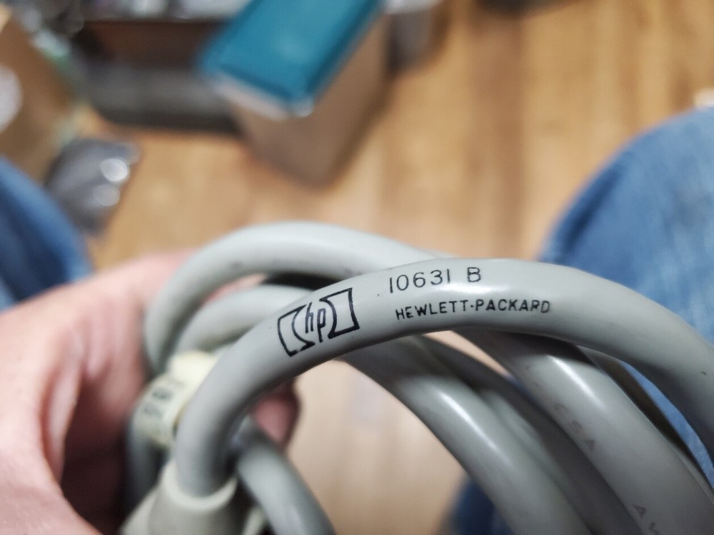 HP GPIB Cable 10833b Hewlett Packard 2m long
