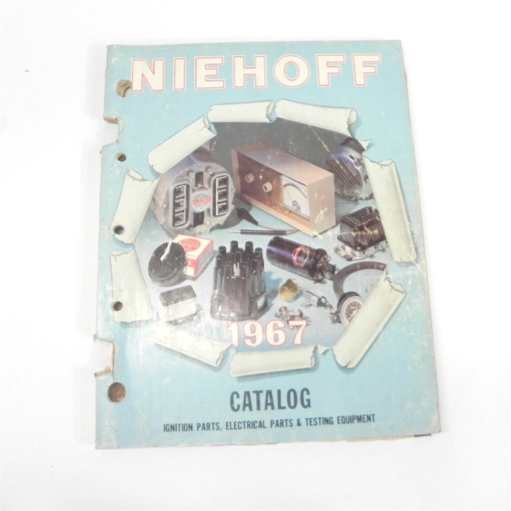 1967 CE NIEHOFF IGNITION PARTS ELECTRICAL TESTING EQUIPMENT ACCESSORIES CATALOG