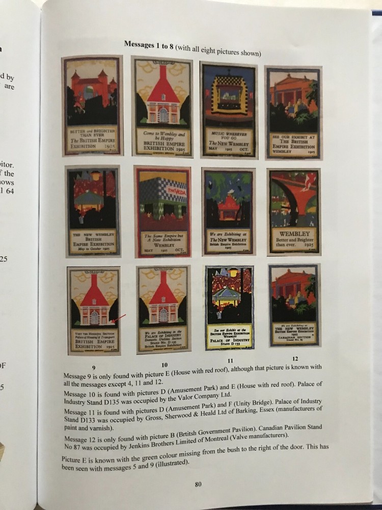 British Empire Exhibition Wembley 1924-1925 Advertising & Publicity Labels