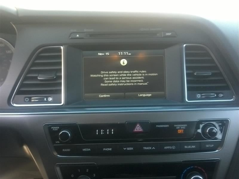 SONATA    2017 Radio/Audio 344571