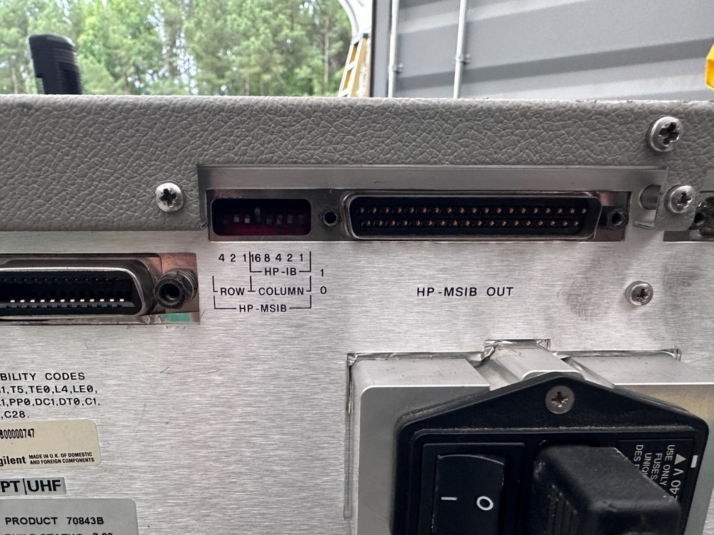 Agilent 70843B Error Performance Analyser 0.1-12 GBit/S