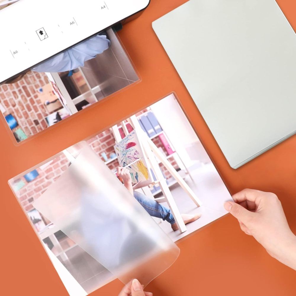 Thermal Laminating pouches 9" x 11.5" Crystal Clear Letter Size Laminator Sheets