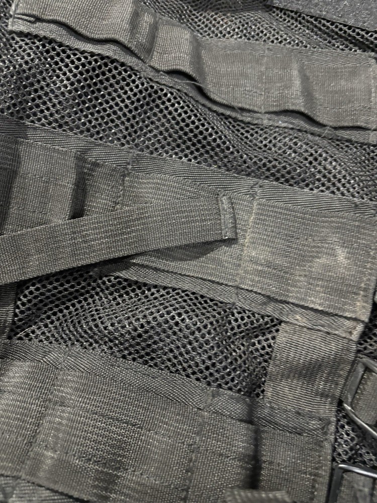 Black Cross Draw Tactical Vest, Brand Unknown