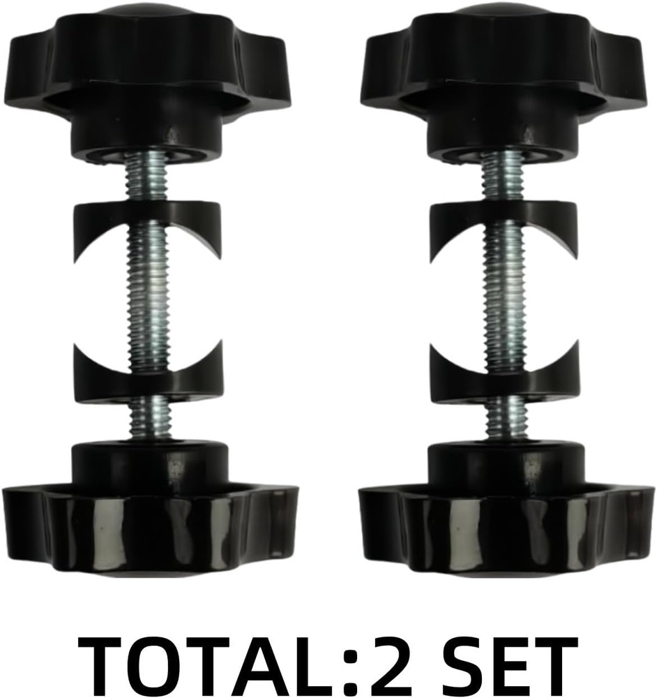 2 Set Replacement Arm Adjustment Knobs,Universal Rollator Hand Grip Replacement