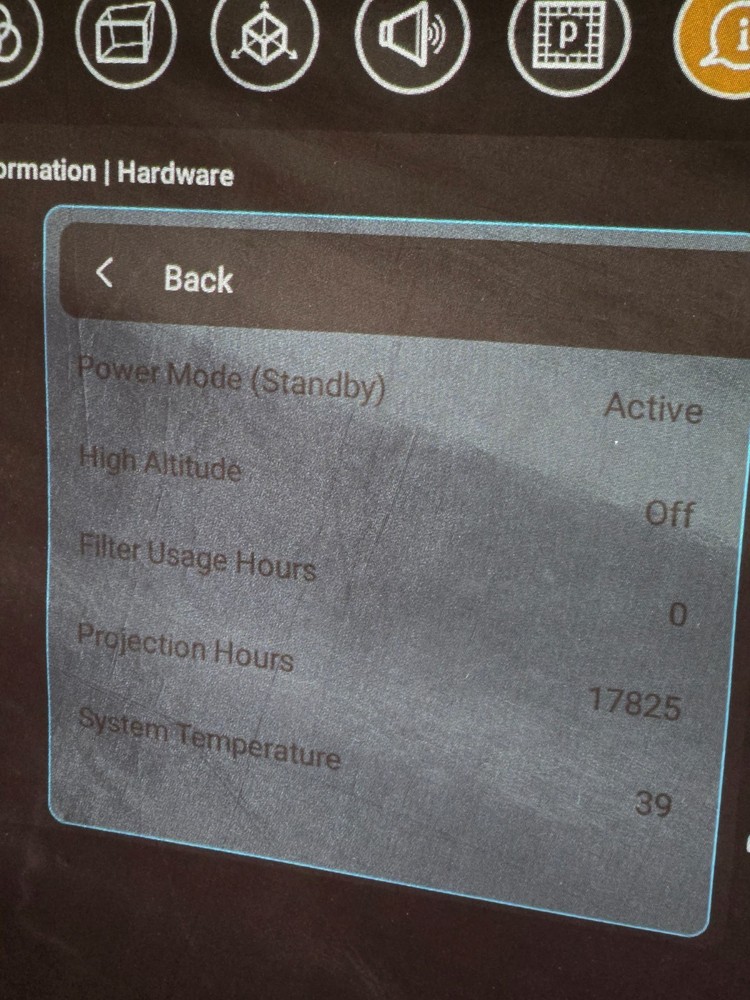 Laser Projector Optoma ZU720T Used