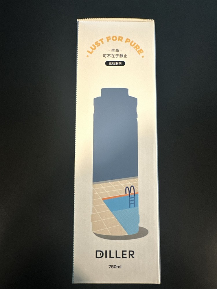 Diller Plastic Water Bottle 750ml