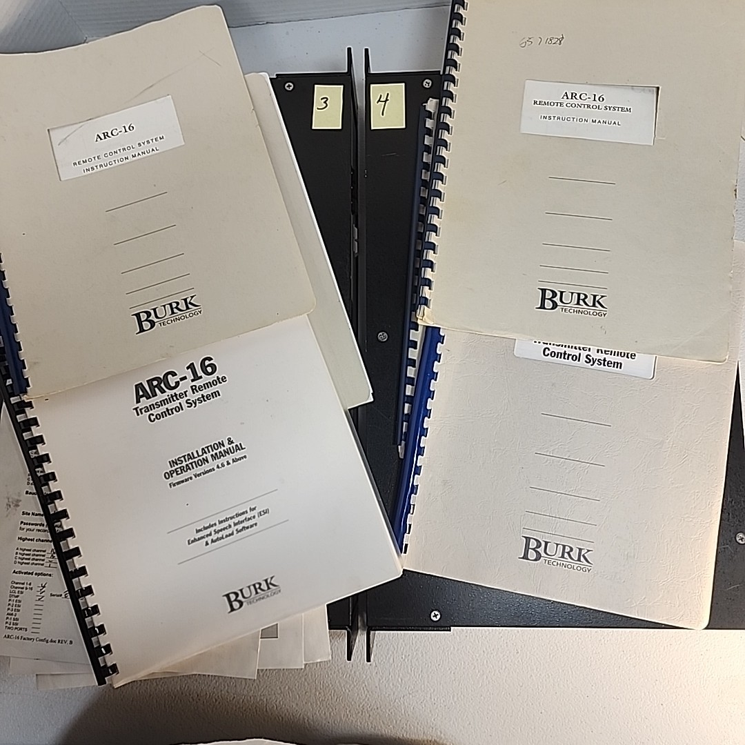 Burk Technology ARC-16 Transmitter Remote Control System