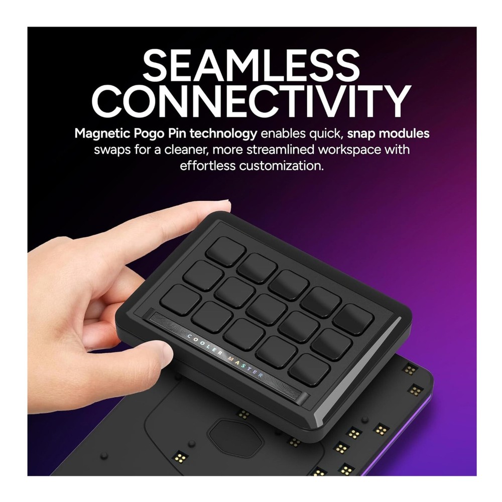 Cooler Master MasterHUB Modular Controller Stream Kit with 15 Programmable Keys