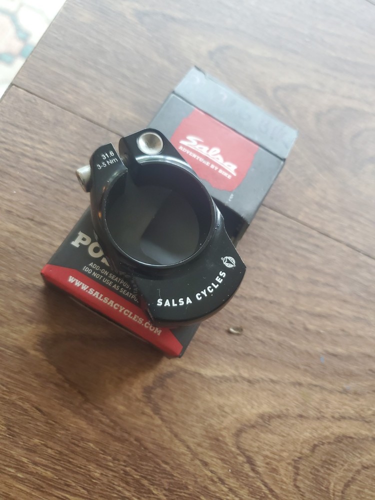 Salsa Post-Lock Add-on Seatpost Rack Mount 31.6mm