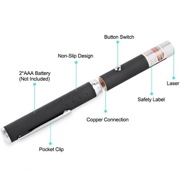 Purple Laser Pen sensory cats presentation pointers light pen Easter Gift