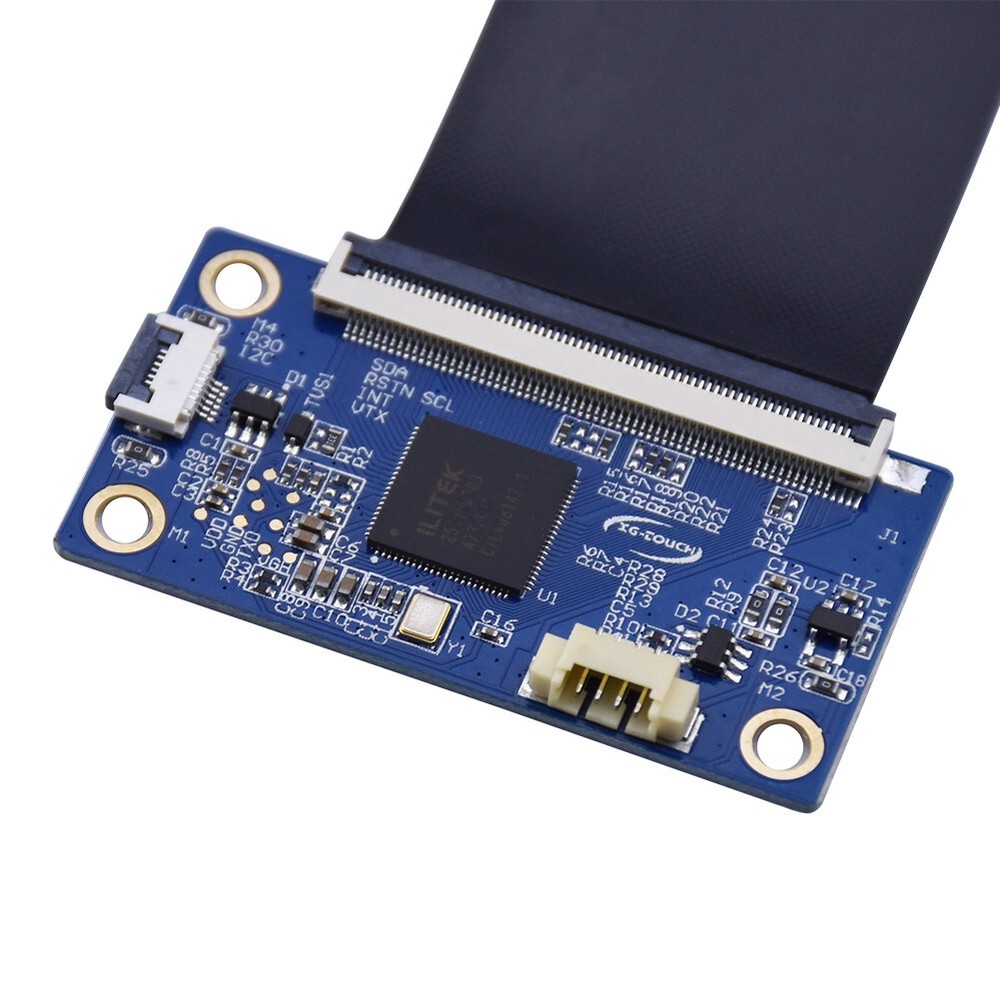 260*203mm 10 Point Touch + USB Controller 12.1 inch 4:3 Capacitive Touch Screen