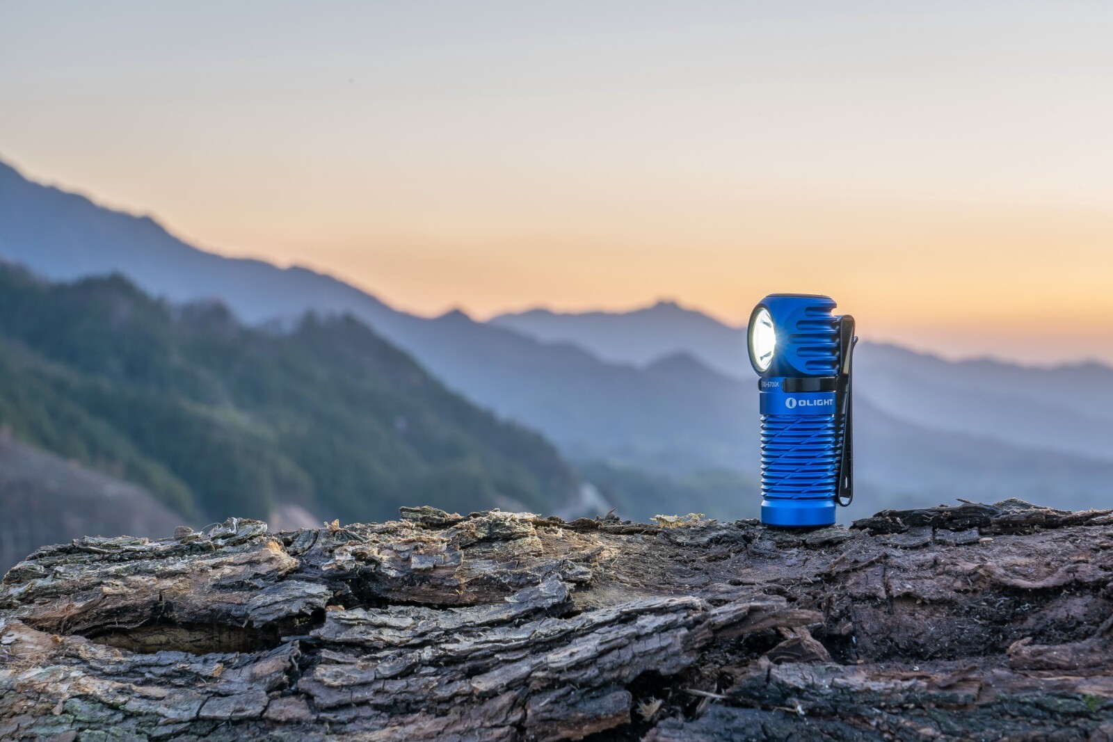 Olight Perun 2 Mini Blue LED Rechargeable Headlamp, 1100 Lumens, Cool White