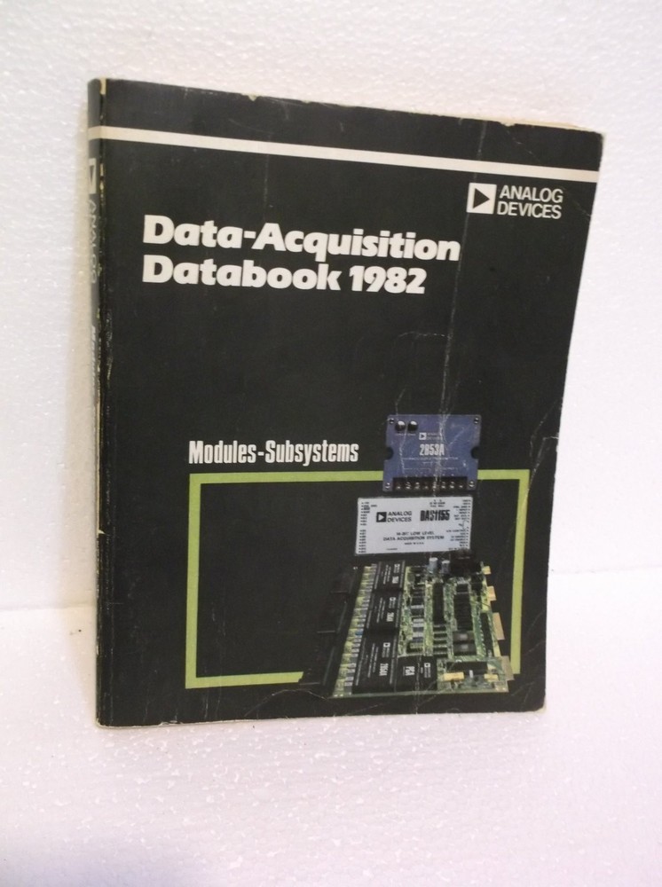 Data Acquisition Data Books Product Catalogs 1970's 1980's
