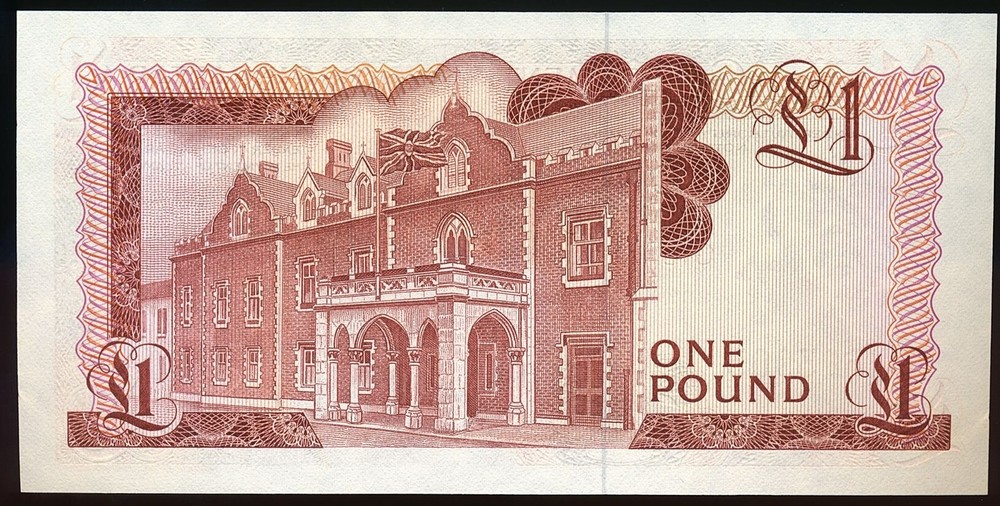 GIBRALTAR P.20a 1975 £1 BANKNOTE UNC