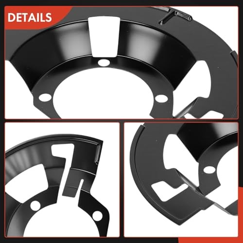 Front Driver Side Brake Dust Shield Compatible with Dodge Models - Front Left