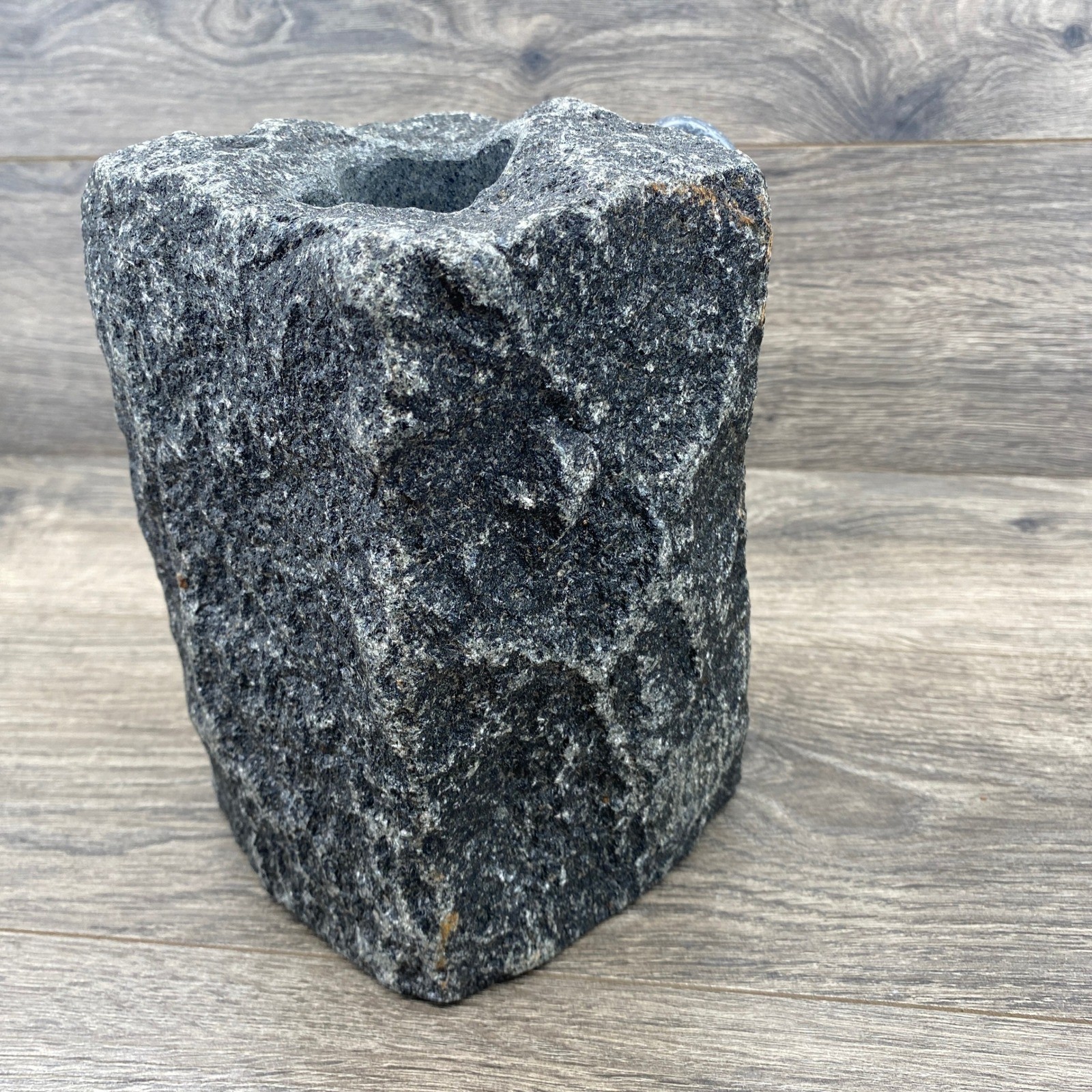 Funky Rock Designs Stone Drink Dispenser Handmade Granite Liquor Spigot USA Made