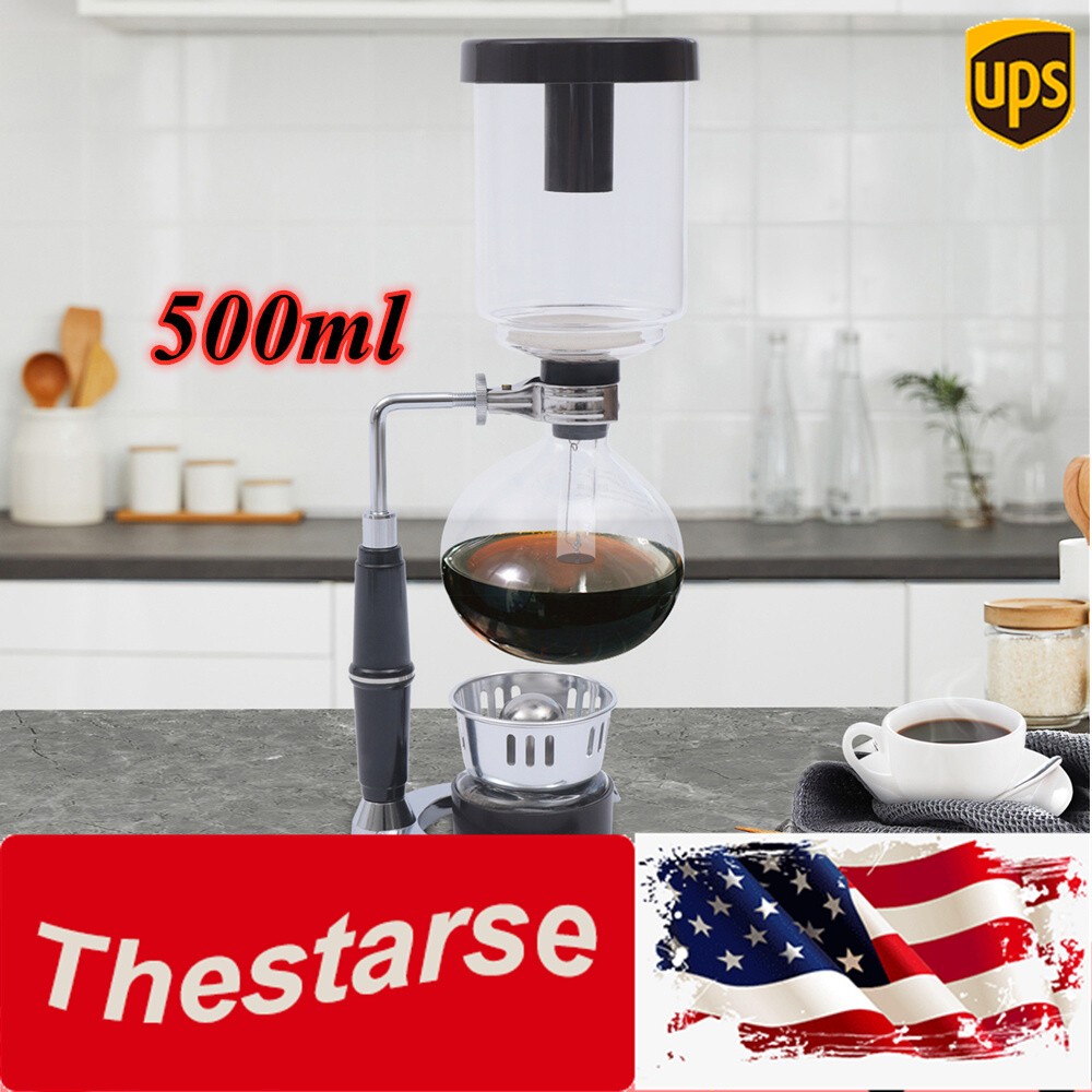5-Cup Coffee Syphon Tabletop Siphon (Syphon) Coffee Maker Maker Brewer Machine
