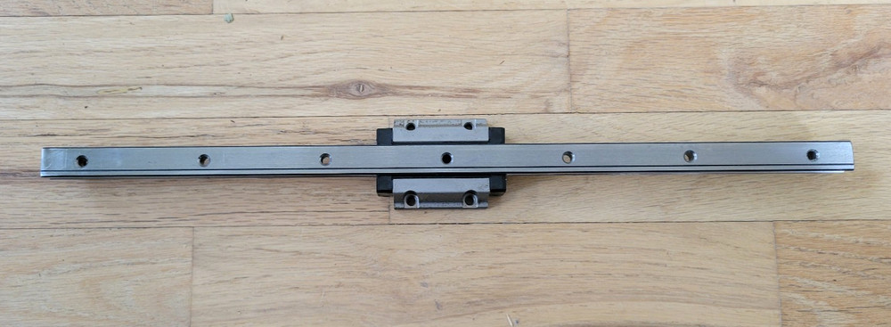 THK SHS15C Linear Rail 15.75″ + 1 Block – Precision Guide – Moves Smoothly - 5