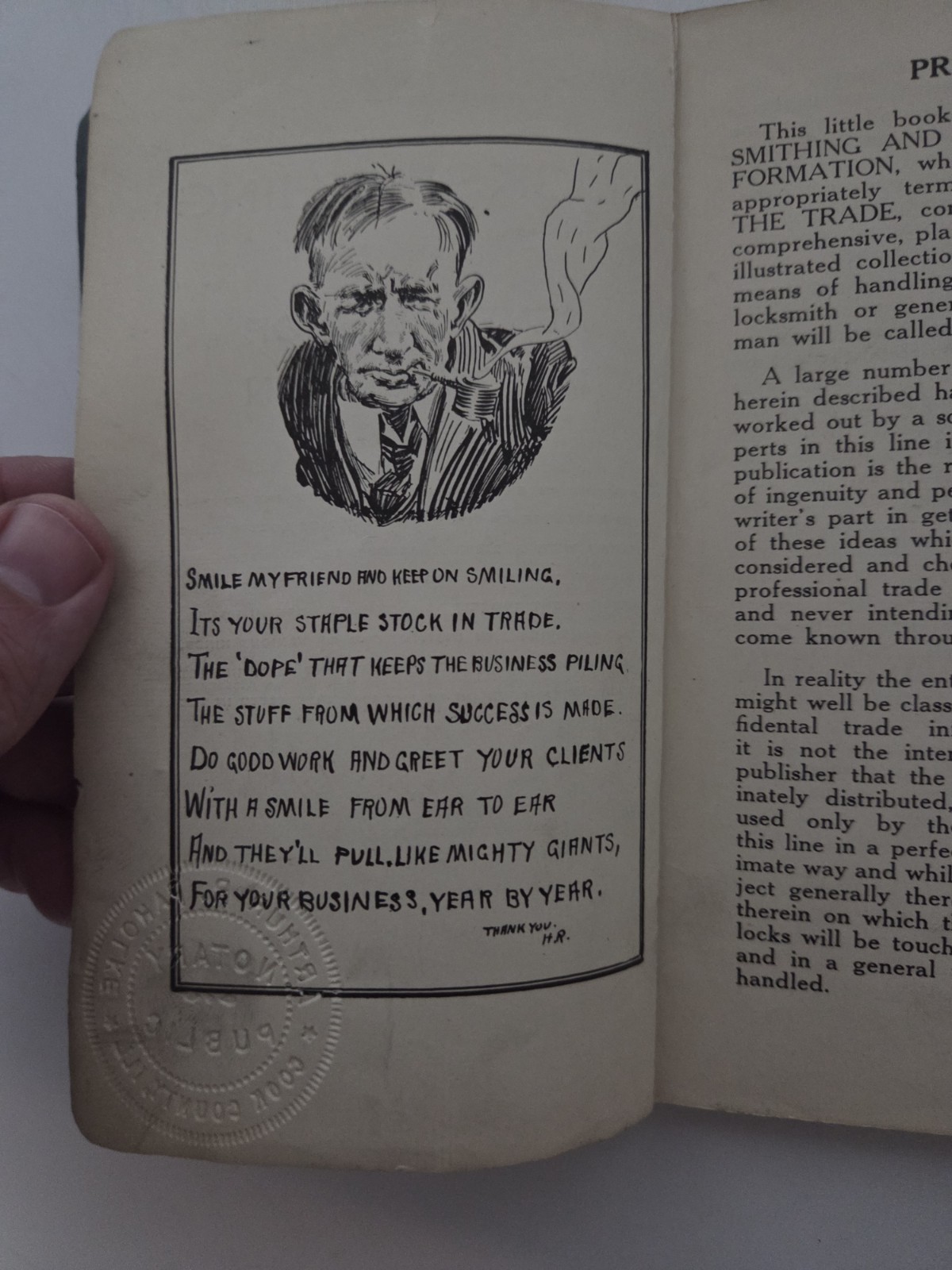 Locksmithing And Miscellaneous Shop Information Vintage Book