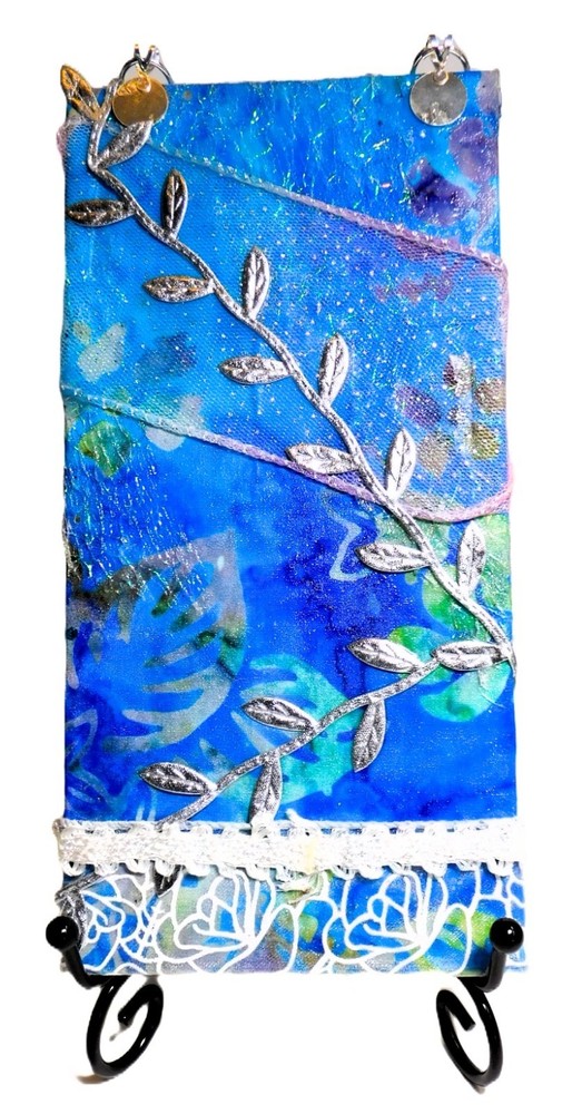 Unique Mixed Media Hanging Art Boards