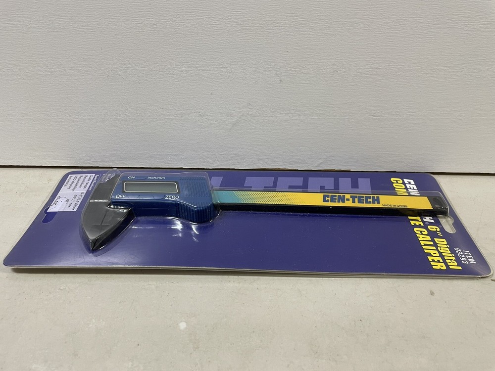 Cen-Tech 6" Composite Digital Caliper Shock Proof #93293