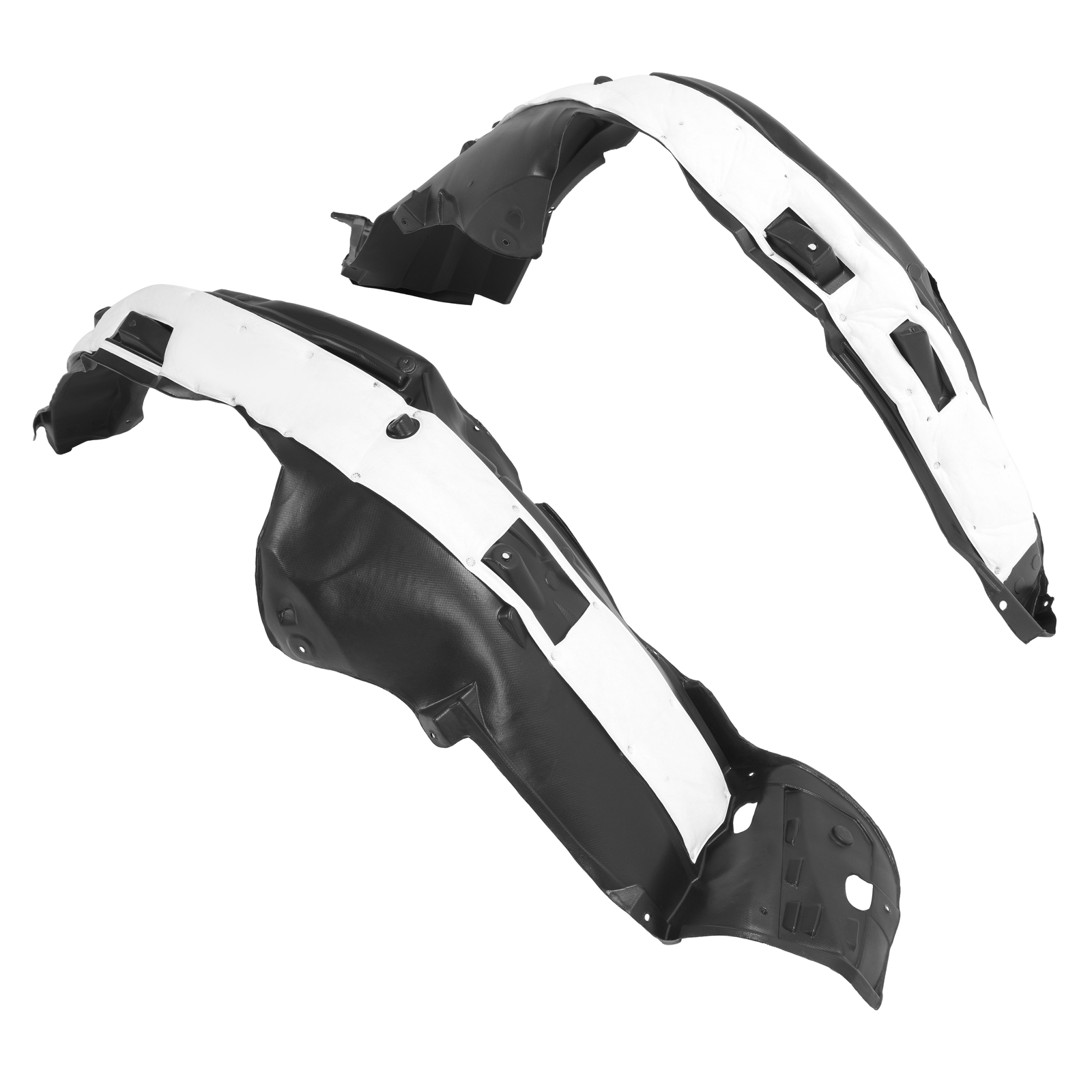 Fender Liners Set Front Left and Right For 2016-2017 Honda Accord Sedan