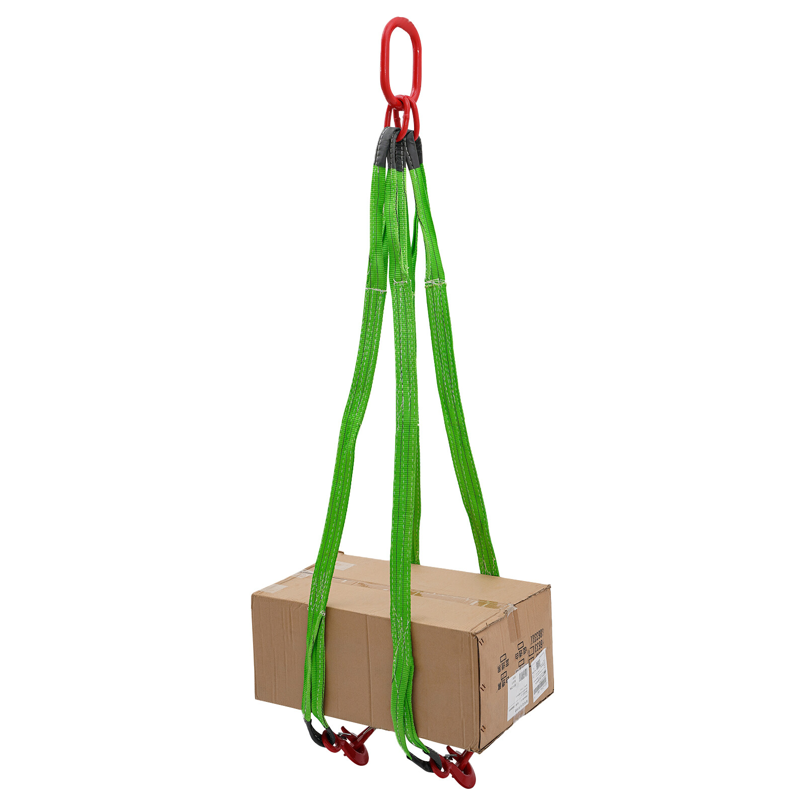 6 Ton/13227.74lbs 4 Strands Lifting Chains Lift Ring Chain Moving Sling w/Hooks