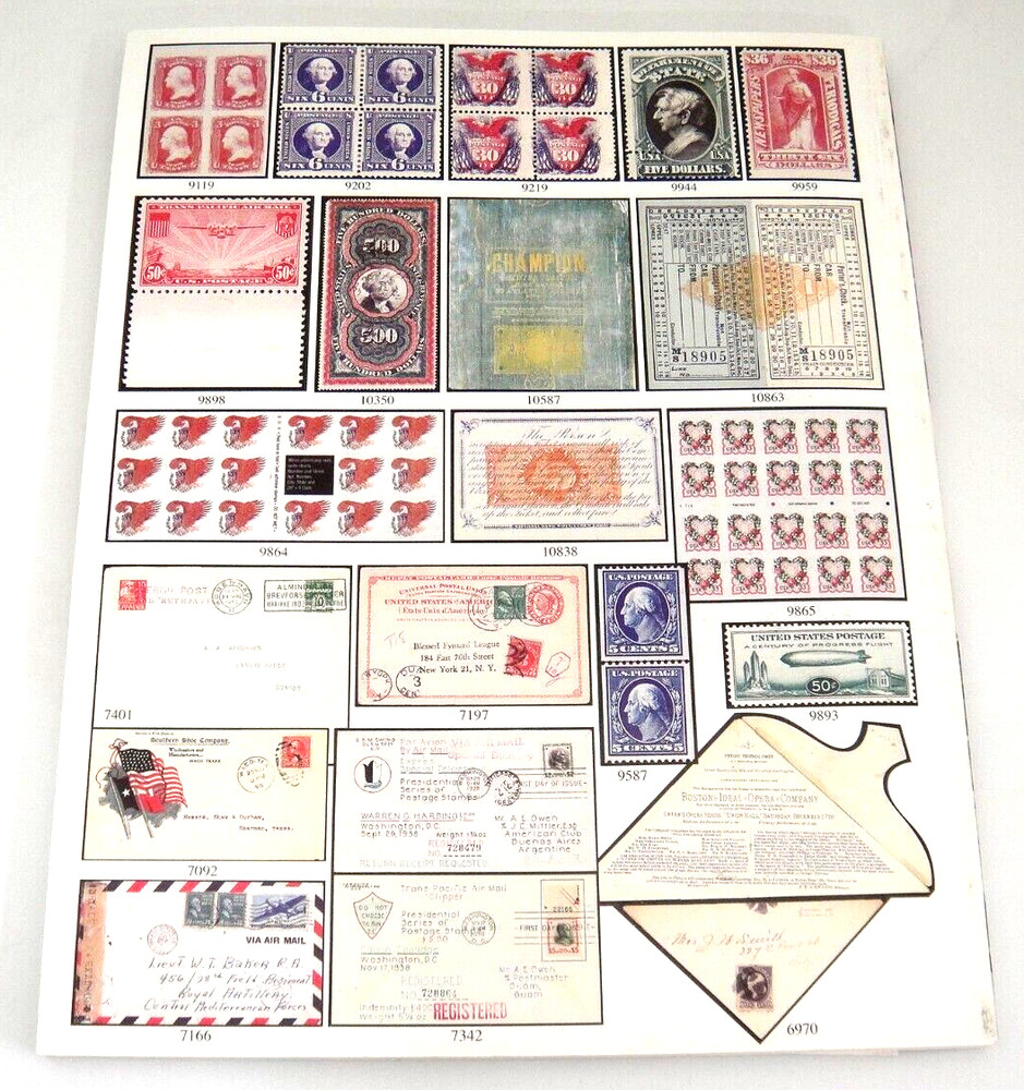 Nutmeg Stamp Auction Catalog 2004 Hawaiian Town Cancels Railroad Corner Cards