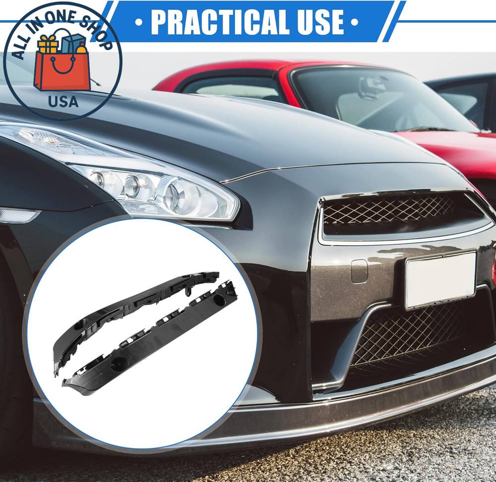 Front Bumper Brackets Support Fender Cover Left Right Side Replacement