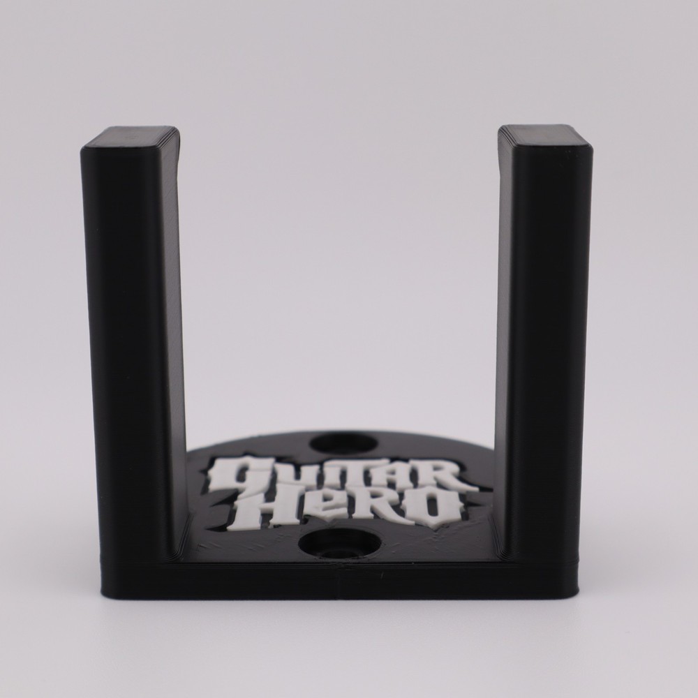 3D Printed - Universal Wall Mount Bracket for Guitar Hero Video Game Controllers