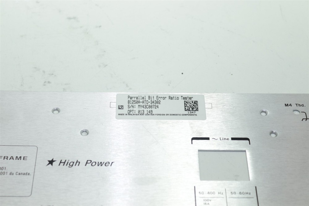 Hp Agilent E8403A VXI Mainframe Back Panel