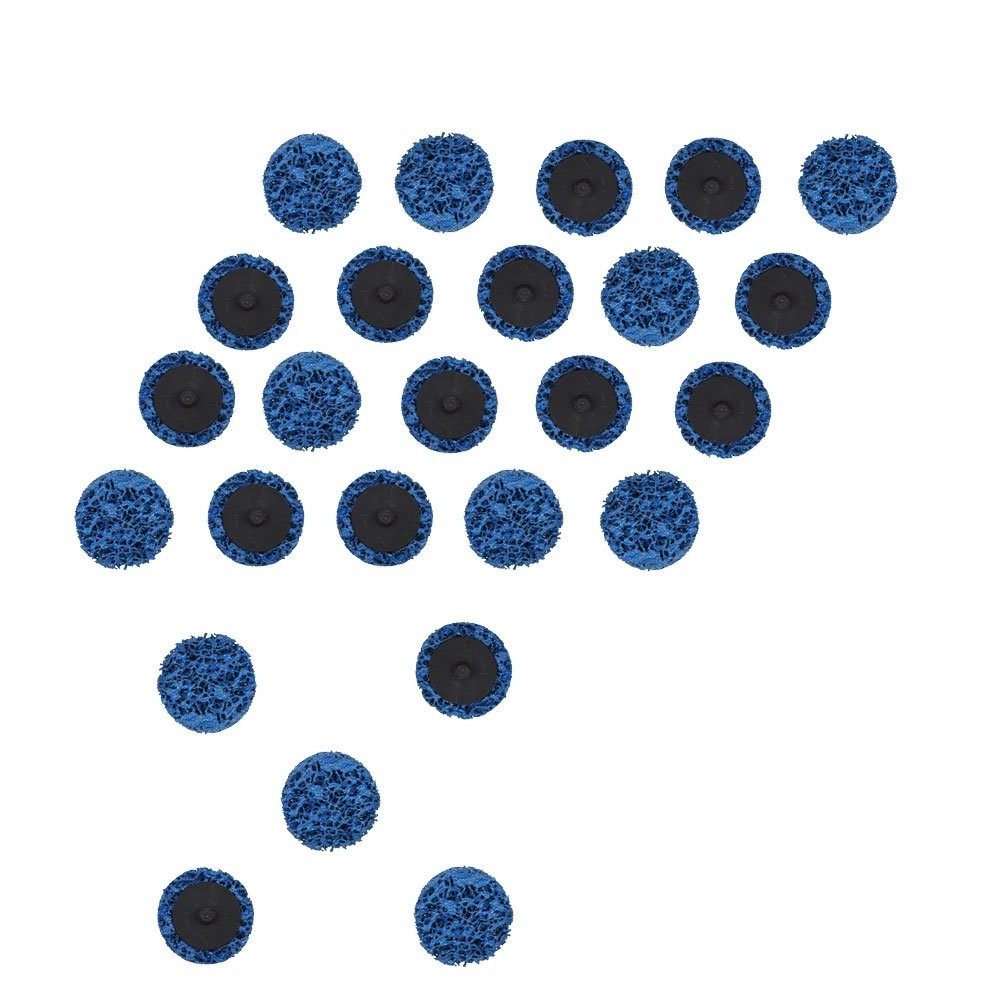 25 Pack 2" Quick ChangeEasy Strip & Clean Discs for Paint Rust