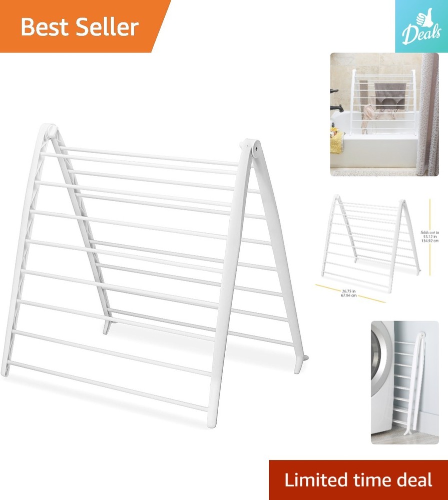 Whitmors Spacemaker Folding Drying Rack - Compact & Energy Efficient Design