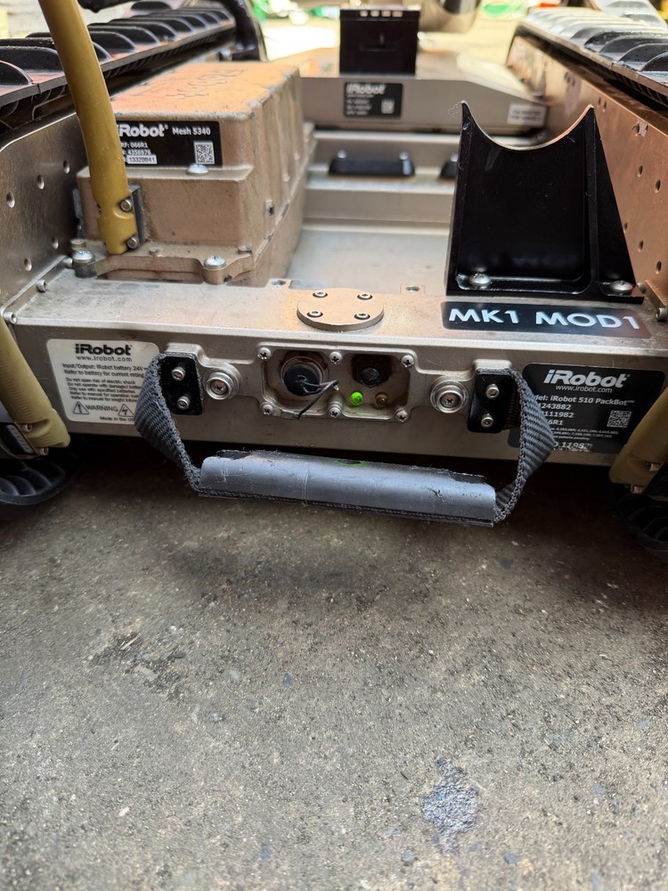 iRobot Packbot MtRS 510 MK1 MOD 1 Multi Mission Robot Complete Working Set VIDEO