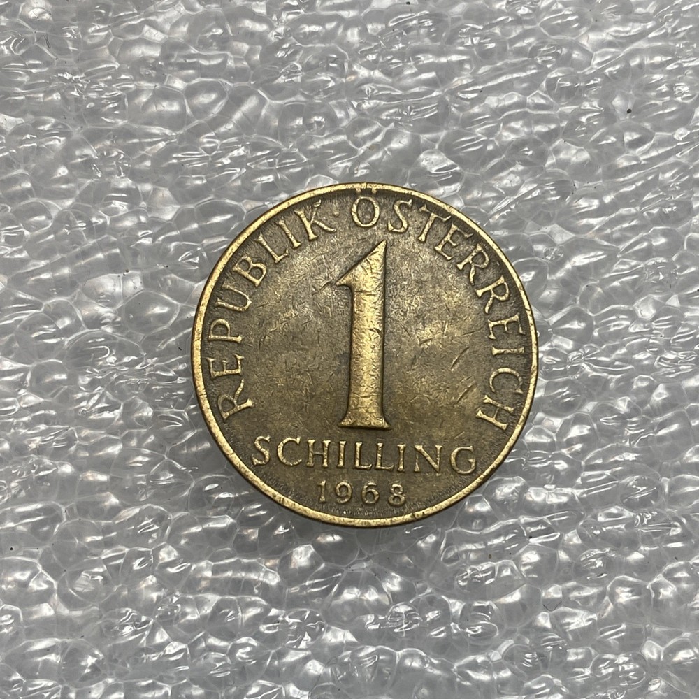 💚 AUSTRIA COIN 1 SCHILLING 1968