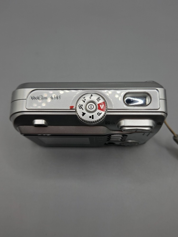 Vivitar Vivicam 4345 Digital Camera, Silver.