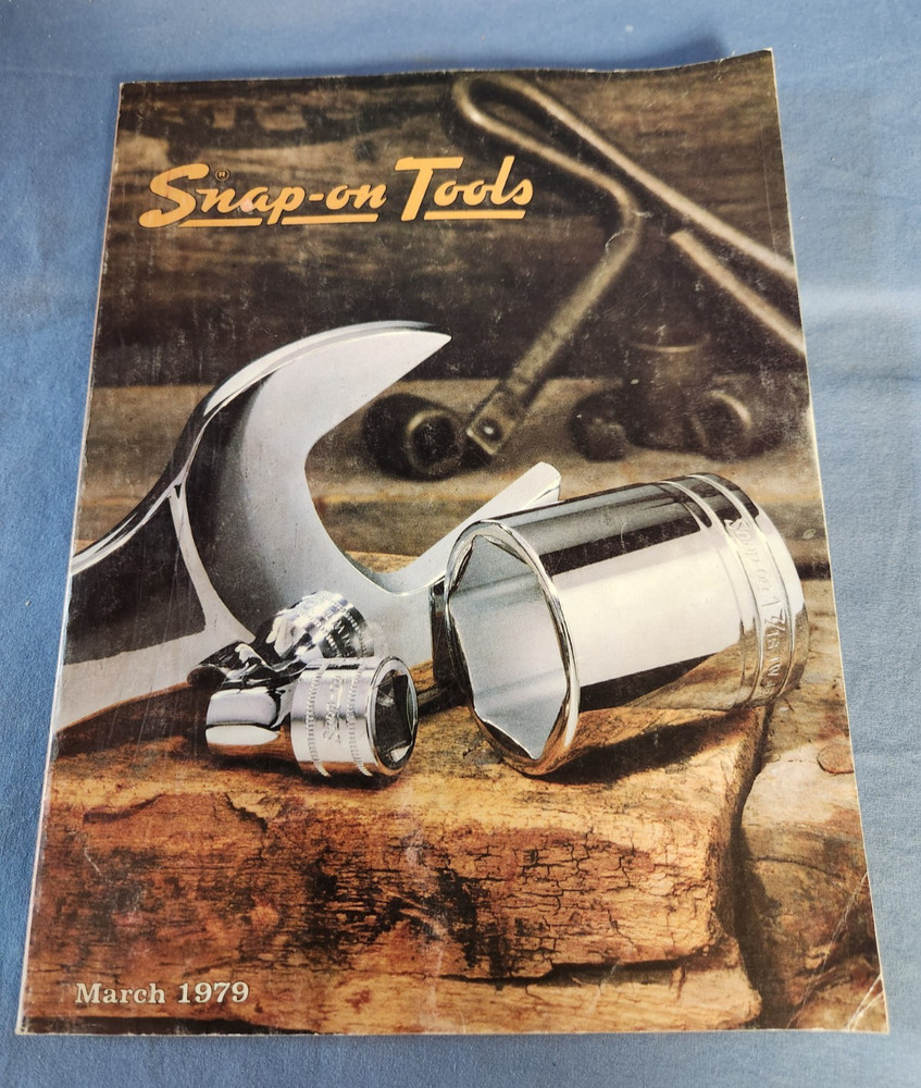 Vintage March 1979 Snap On Tools Catalog