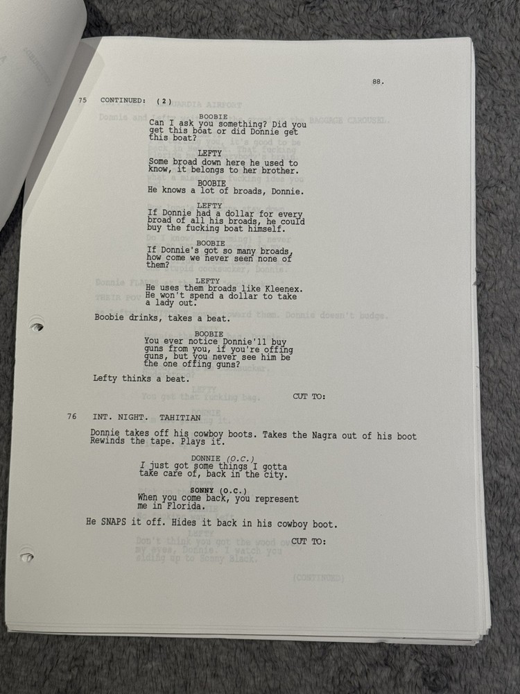 1992 Revised Draft DONNIE BRASCO by Paul Attanasio SCRIPT SCREENPLAY