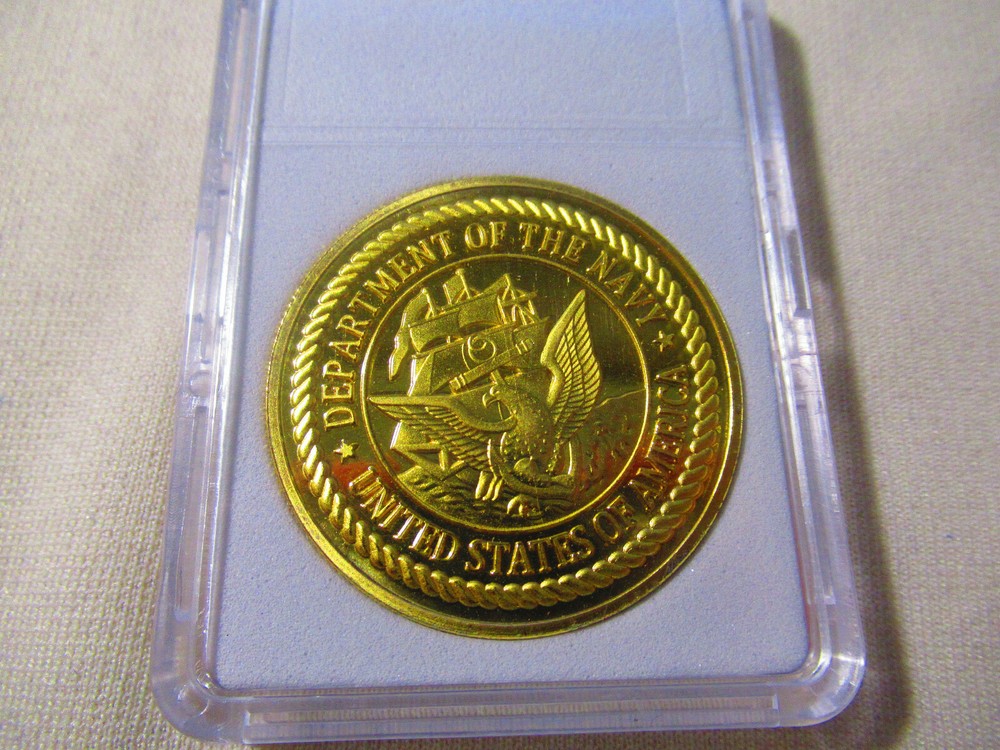 US NAVY - USS NIMITZ CVN-68 Challenge Coin