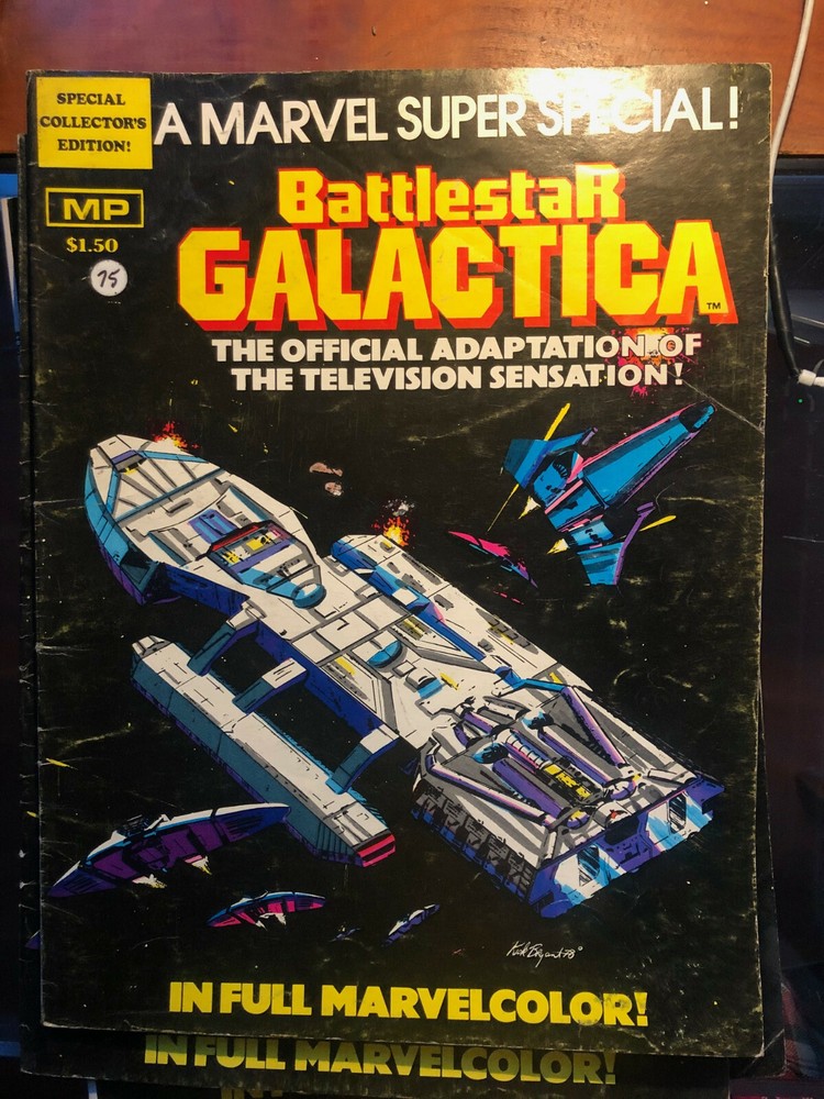 Battlestar Galactica, A Marvel Super Special, oversized comic