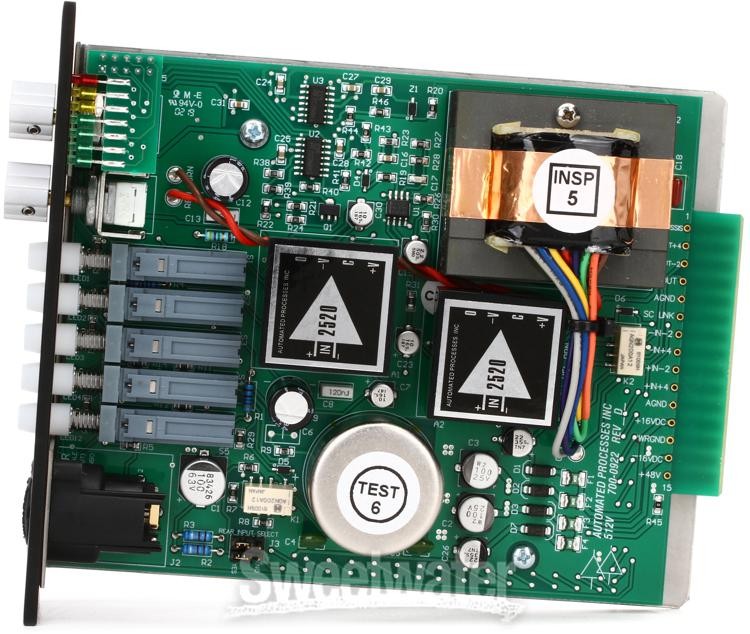 API 512V 500 Series Discrete Microphone Preamp