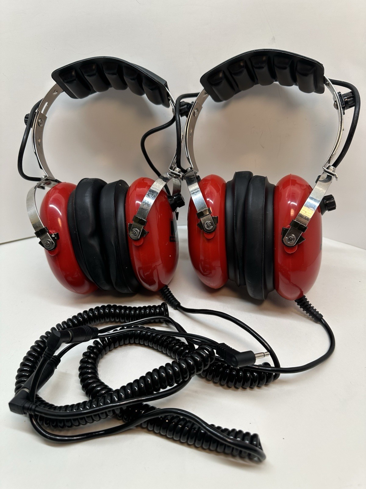 Racing Electronics Headset Volume Knob Wiring RaceTrac Bag Tested Lot Of 2 Pair