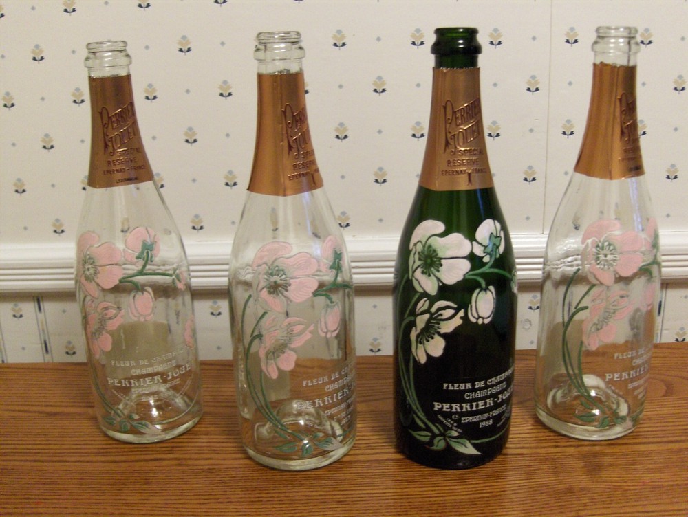 PERRIER JOUET CHAMPAGNE BOTTLES