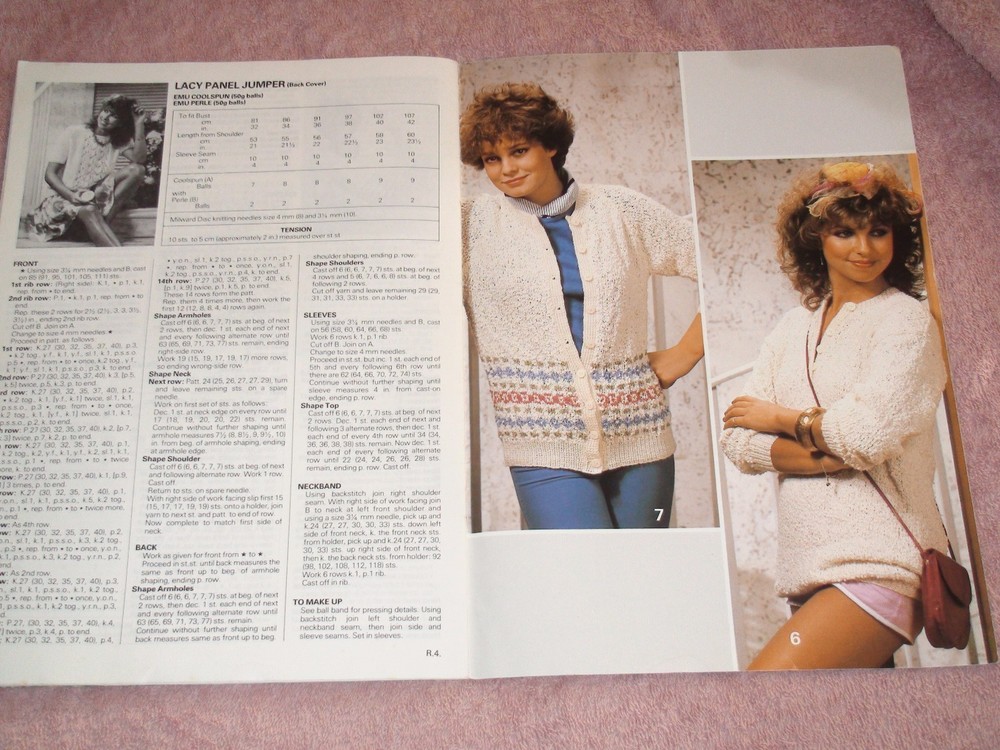 KNITTING MAGAZINE COOLSPUN HAND KNITTING