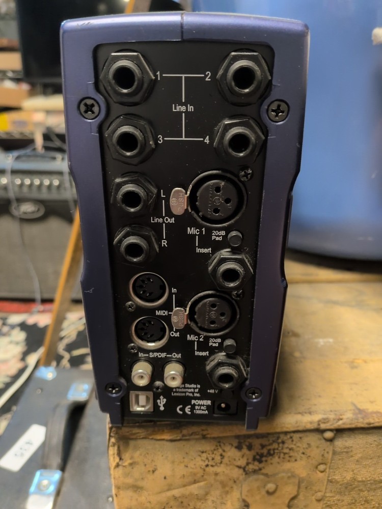 Lexicon Omega Desktop Recording Studio - No Power Adapter -